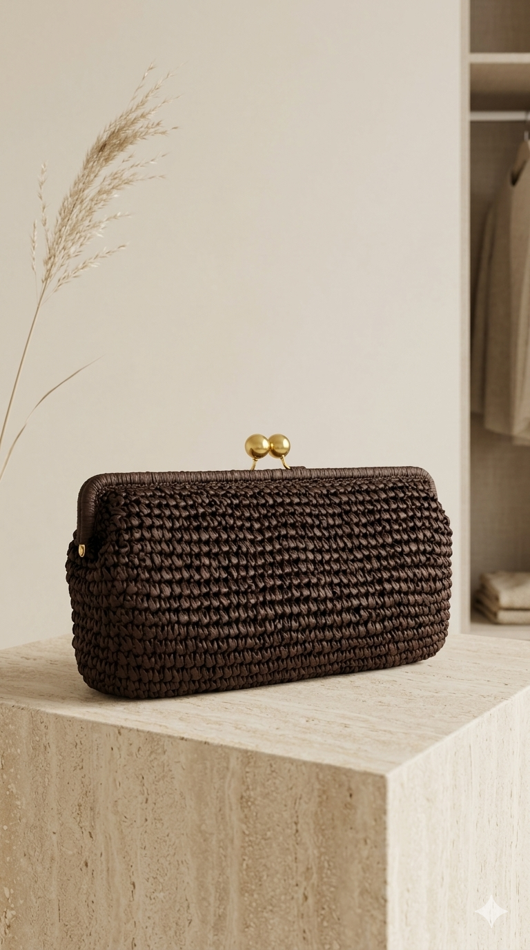 POCHETTE RAPHIA