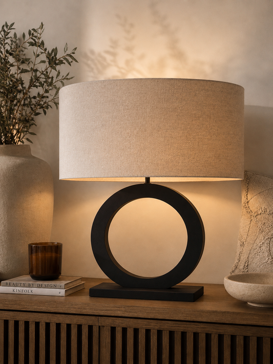LAMPE À POSER RONDE